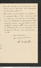 Nachlass Franz Steindachner, Brief von Benedykt Tadeusz Dybowski an Franz Steindachner (15.06.1899), Inv.Nr. 121.01, Seite 3